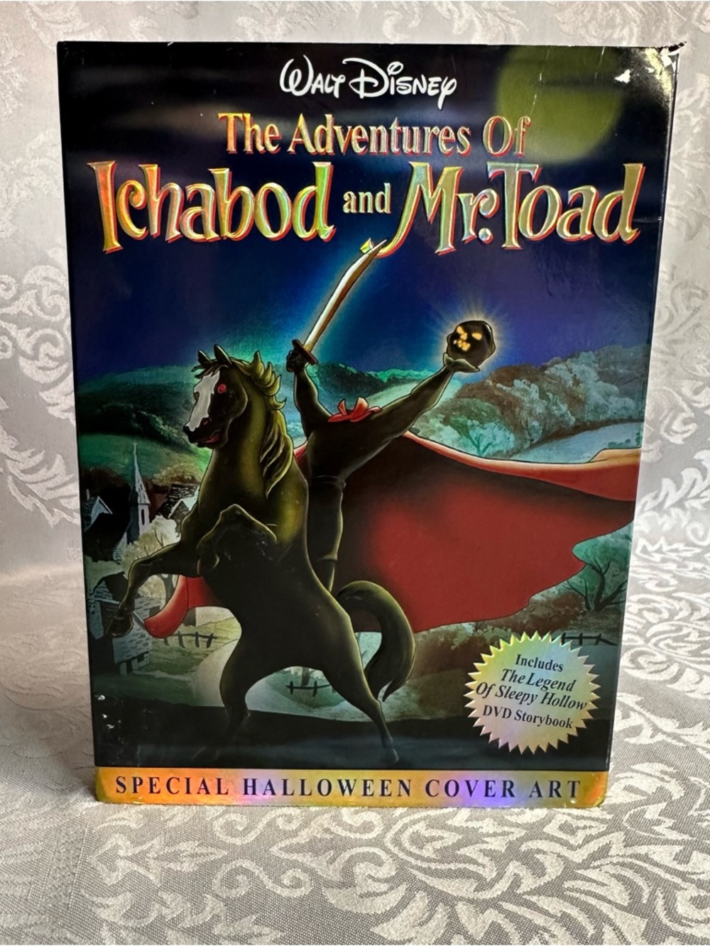 Adventures of Ichabod and Mr. Toad Special Halloween Cover Art Disney DVD